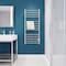 Anzzi Elgon 14Bar Stainless Steel Wall Mounted Towel Warmer Rack with Brushed Nickel Finish TW-WM105BN - alternate 7